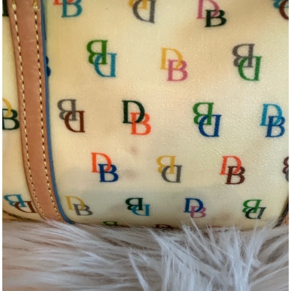 Dooney & Bourke Monogram Rainbow Barrel Bag - Picture 7 of 16
